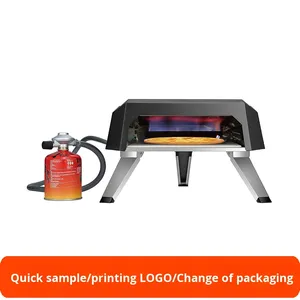 <span class=keywords><strong>Horno</strong></span> de Pizza Portátil a Gas de Diseño Libre OEM/ODM de Fábrica, 12/16 Pulgadas, Plegable, Sin Humo y Resistente <span class=keywords><strong>al</strong></span> Viento, Parrilla para Barbacoa <span class=keywords><strong>al</strong></span> Aire Libre - Product Image 2