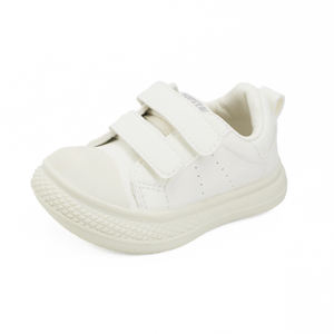 Scarpe in tela antiscivolo per bambini - Sneakers bianche con suola morbida per <span class=keywords><strong>asilo</strong></span> e scuola, scarpe casual primaverili e autunnali per ragazzi e ragazze - Product Image 6