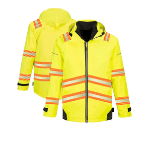 Chaqueta de Seguridad Reflectante de Alta Visibilidad, Certificación ANSI Clase 2 EN 20471, Logotipo y Color Personalizados, Tallas S-4XL, Seguridad Mejorada en el Lugar de Trabajo - Product Image 5