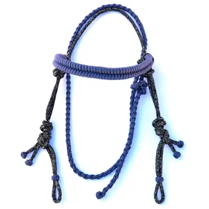 Top Quality lead rope halters Custom Man New Design Equestrian Manufacturers Rope Horse Halter Adams International Wholesaler