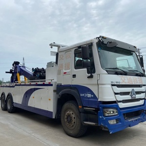 Camión de Remolque de Servicio Pesado con Rotador Integrado 6x4 Howo, Diseño de Doble Cabrestante para Remolque de Emergencia de Autobuses y Camiones Dañados - Product Image 2