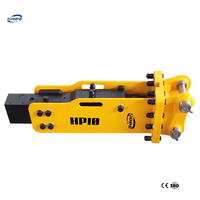 Nouvel Arrivage HOPE SB10 Brise-roche Hydraulique de Type Supérieur pour Mini-Excavatrice, Accessoire Puissant Certifié CE ISO