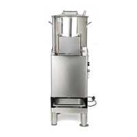 Machine à éplucher les pommes de terre automatique en acier inoxydable pour la restauration et la cuisine, facile à nettoyer