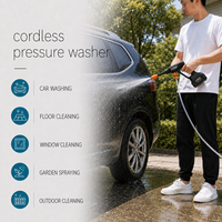 Nettoyeur haute pression sans fil 20V 1000 PSI, portable, 4.0Ah, pour le lavage de voitures, le jardin et le nettoyage extérieur