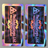 Fabricant d'usine OEM Logo étiquette inviolable paquet hologramme décalcomanies étiquette de sceau de sécurité autocollants holographiques personnalisés