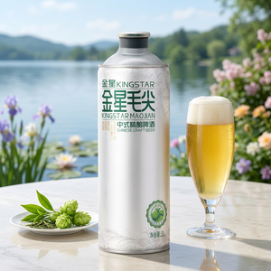 【官方旗舰店】中国销量最高的金星精酿啤酒1L*6瓶装香草香料毛尖茶风格艾尔啤酒3.3%酒精度瓶装 - Product Image 6