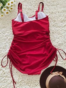 Maillot de bain une pièce à fleurs pour femmes, col en V, séchage rapide, maillot de bain de plage respirant et extensible - Product Image 6