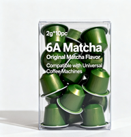 Capsules de thé matcha biologique cérémoniel amincissant personnalisées - Emballage en vrac à marque privée