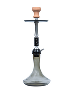 Shisha narguilé une grande barre de fumée avec plusieurs trous pour fumer Stock narguilé