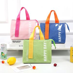 Custom Waterproof Oxford Cloth Portable Insulated Children Cooler <b>Lunch</b> Bag Box <b>Set</b> With Bag for School Kids - Product Image 1