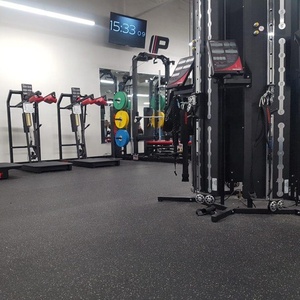 Vente flash : dalles de sol écologiques en caoutchouc EPDM recyclé antidérapant de 15 mm d'épaisseur, à emboîtement, pour gymnase, sous-sol, extérieur - Product Image 6