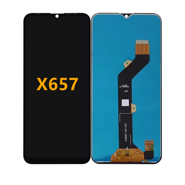 X657 Pantalla Digitizer for Infinix Hot 10 Lite Smart 5 X657 Lcd Screen Touch Display Full Assembly Replacement