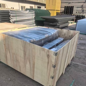 Barrière de jardin moderne et écologique en <span class=keywords><strong>plastique</strong></span> creux à lattes verticales de 1,53 m de haut <span class=keywords><strong>pour</strong></span> clôture de sécurité <span class=keywords><strong>rigide</strong></span> 3D à plis en V peinte - Product Image 6