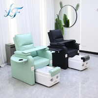 Fauteuil de pédicure de luxe à prix de gros pour spa des pieds, station de pédicure électrique, fauteuil de manucure et pédicure pour salon de beauté