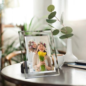 Wholesale Creative A4 <strong>A5</strong> Picture <strong>Frame</strong> Certificate Photo <strong>Frame</strong> Glass 4x6 5x7 6x8 Certificate <strong>A5</strong> Crystal Glass Photo <strong>Frame</strong> - Product Image 5