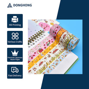 Cinta Adhesiva Decorativa Personalizada para Scrapbooking, Fabricante de Cinta de Papel Washi - Product Image 2