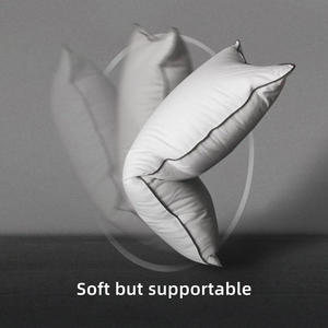 Otel koleksiyonu lüks macar kaz aşağı ve aşağı alternatif yastık ile % 100% pamuk kabuk yumuşak kabarık kaz aşağı yastık - Product Image 6