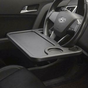 Portable Car Laptop <b>Computer</b> <b>Desk</b> Mount <b>Stand</b> Eat Work Car Steering Wheel Dining Table BracketDrink Food Coffee Tray Board - Product Image 6