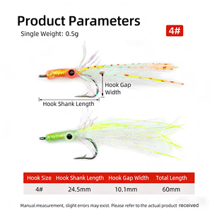 Esca <span class=keywords><strong>Artificiale</strong></span> Dura ad Alta Attrattiva <span class=keywords><strong>per</strong></span> Acqua Salata, in Acciaio ad Alto Tenore di Carbonio, a Forma di Calamaro, <span class=keywords><strong>per</strong></span> <span class=keywords><strong>la</strong></span> Pesca di <span class=keywords><strong>Spigola</strong></span> e Trota in Acqua Salata - Product Image 2