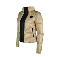 Manteau d'hiver en duvet pour femmes de qualité supérieure, veste matelassée respirante légère et chaude