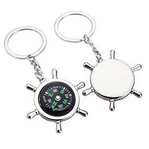 Llavero con Brújula Creativa de Aleación de Zinc Modelo X-410, Abrebotellas, Hebilla para Cinturón, Colgante para Llaves de Coche, Pequeño Regalo Personalizado - Product Image 1