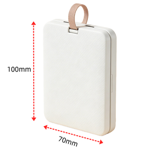 Intelligent Portable Foldable <b>Makeup</b> <b>Mirror</b> with LED Light Rechargeable Personalized <b>Travel</b> <b>Mirror</b> - Product Image 5