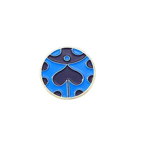 Jojos Giorno Giovanna Lieveheersbeestje Emaille Pinnen Gouden Ervaring Cartoon Anime Accessoires Broches Badges Sieraden Cadeau Voor Fan Vriend