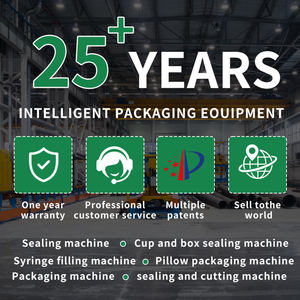 Machine d'emballage automatique de papier flowpack pour bonbons sucrés, machine d'emballage de type coussin, <span class=keywords><strong>Klein</strong></span> Maquina Embaladora <span class=keywords><strong>Dr</strong></span> Doces Flow Pack - Product Image 6