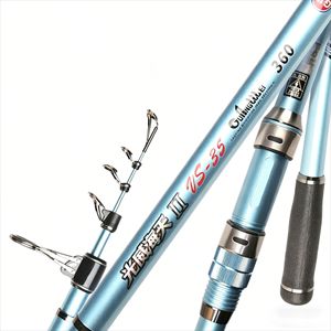 Canne à pêche en fibre de carbone Guangwei Haitian II VS35 3,5 m pour la pêche en eau salée, canne de lancer longue distance - Product Image 1
