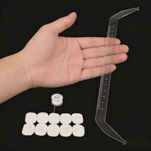 Regla de Mapeo de Cejas en Forma de Arco y Flecha, Herramienta de Medición para Tatuajes de Cejas, Accesorios Auxiliares para Dibujo de Maquillaje Permanente - Product Image 5