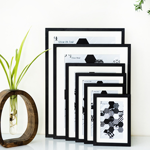 Tùy chỉnh kích thước Matte đen màu xanh hoặc vàng nhôm khung ảnh tùy chỉnh kích thước kim loại tường hiển thị hình ảnh khung - Product Image 2