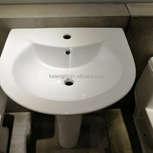 חדר רחצה באיכות גבוהה מקורה לשטוף כיור שתי חתיכה הכן אגן - Product Image 4