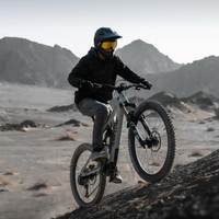 Vélo de montagne électrique Amflow PR Carbon, en fibre de carbone, EMTB 1500W, batterie amovible, système d'entraînement Avinox M2, fabrication en usine