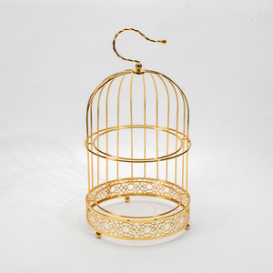 Rak Piring Melayani Kue 3 Tingkat, Rak Piring Kue Logam Emas, Rak Piring 2 Tingkat - Product Image 4