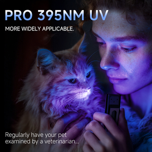 超薄型アルミニウム700LM EDCポケット懐中電灯 USB充電式 デュアルスイッチ UV赤色光 防水 磁気LEDワークライト - Product Image 6