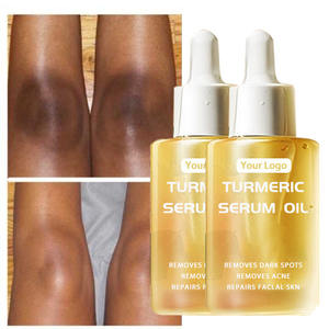 Отбеливание увлажнение кожи светящееся осветление акне темные пятна Корректор тела куркума масло для лица - Product Image 1