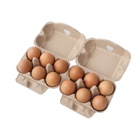 Moule personnalisé écologique pour boîtes à oeufs de canard caille en pulpe plateau d'emballage pour cartons à oeufs