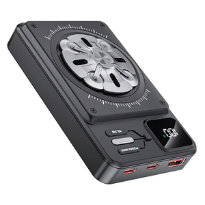 <span class=keywords><strong>Batterie</strong></span> <span class=keywords><strong>externe</strong></span> portable 10000 mAh à chargement rapide bidirectionnel 22,5 W avec corps en alliage d'aluminium, faible MOQ, vente en gros - Product Image 2