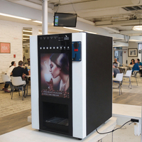 Distributeur automatique de café turc instantané intelligent LE302B avec paiement par plusieurs pièces de monnaie