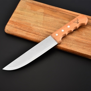 <span class=keywords><strong>Couteau</strong></span> de cuisine de Chef en acier inoxydable, ustensile bon marché de 6 ''7'' 8 ''<span class=keywords><strong>couteau</strong></span> de boucher à viande, <span class=keywords><strong>couteau</strong></span> à découper avec manche en bois - Product Image 5