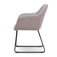Coussin épaissi chaises de salle à manger modernes chaises de salle à manger rembourrées en tissu