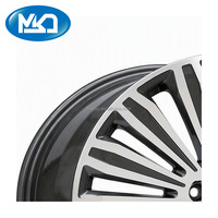 Volant de course forgé 16 pouces 5x114.3 finition gris bronze pour berline, marché du Golfe, traité thermiquement, qualité approuvée JWL VIA pour Audi