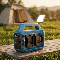 Convertisseur d'énergie portable à onde sinusoïdale pure 600W pour batterie au lithium Mak Tas 18V, de DC 18V à AC 110V/220V pour les situations d'urgence en extérieur