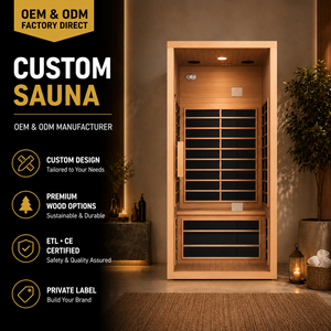 HG Cabina Infrarroja Individual para Interiores con Calefacción para Espalda y Piernas, Puerta de Vidrio Completa, Ensamblaje Modular - Product Image 2