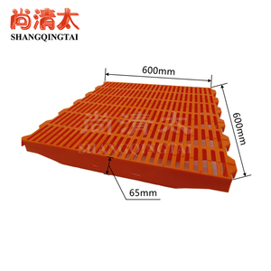 Grilles de drainage en plastique robuste de 600x600mm <span class=keywords><strong>pour</strong></span> installations porcines Planches de drainage fécal antidérapantes <span class=keywords><strong>pour</strong></span> une hygiène optimale - Product Image 6