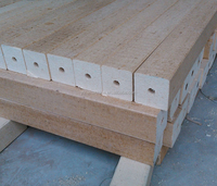 Machine automatique de fabrication de blocs de sciure de bois, presse à chaud, mélangeur de colle, sécheuse, ligne de formage de blocs de sciure de bois