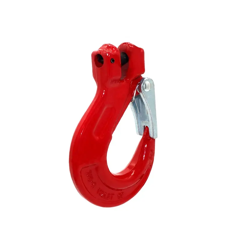 Shenli Gian Lận Chất Lượng Cao G80 Clevis Sling Hook Với Cast Latch Để Nâng