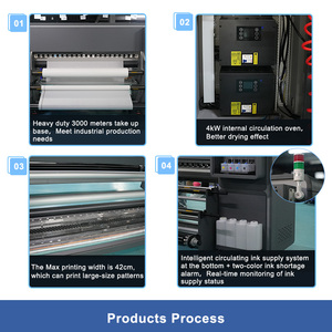 Per Kingjet nuovo arrivo <span class=keywords><strong>stampante</strong></span> a getto d'inchiostro a basso costo per tessuto per Banner pubblicitari processo di sublimazione - Product Image 4