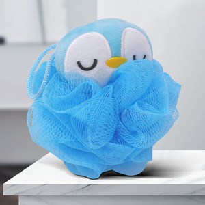 Gmagic Eco-friendly Soft Mesh Baby Body Bath Cartoon Sponge Light 50g Loofah Terry Shower Puff for Kids Cleaning - Product Image 1