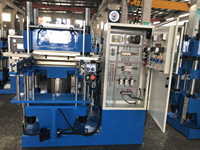 Presse à vulcaniser le caoutchouc économique de 100 tonnes, à poste simple ou double, pour valve de pneu